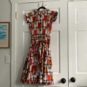 LA Double J Dress with Mantero -